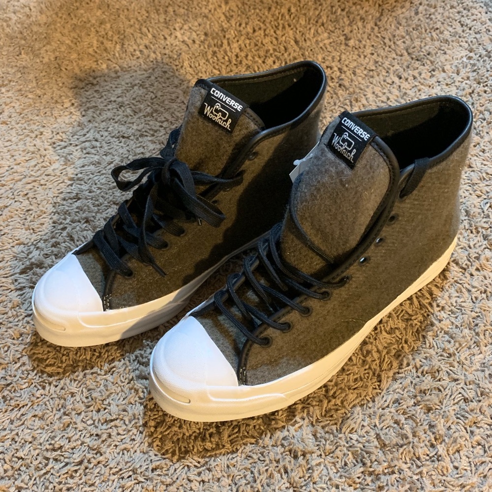 Converse Jack Purcell Hi Tops [Wool] RARE - Picture 6 of 6